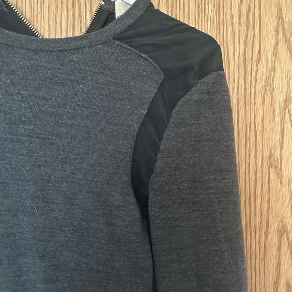 Michael Kors Black and Gray Long Sleeve Dress - Picture 8 of 10